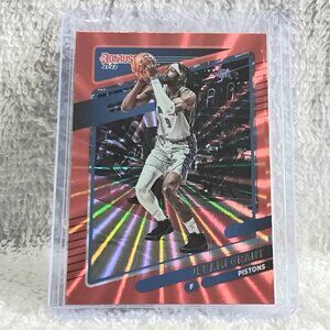 5/$20 Mint 2021/22 Donruss Jerami Grant Orange Laser NBA Card 54!!